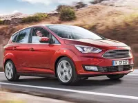 Usado Ford Grand C-Max Titanium 125 CV (91 kW) 2018 Gris Monovolumen