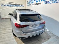 Usado Mercedes C200 163 CV (119 kW) 2022 Gris / plata Familiar
