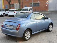 Usado Nissan Micra C+C Tekna 88 CV (64 kW) 2006 Azul Descapotable
