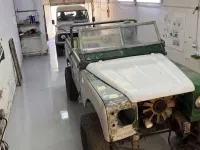 Usado Land Rover Defender 122 CV (89 kW) 2002 Verde Familiar