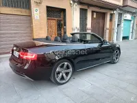 Usado Audi A5 Cabriolet S-Line 190 CV (139 kW) 2015 Negro Descapotable
