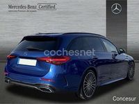 Usado Mercedes C220 200 CV (147 kW) 2022 Azul Familiar