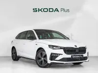 Usado Skoda Scala Monte Carlo 115 CV (84 kW) 2024 Blanco Utilitario