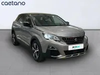 Usado Peugeot 3008 Allure 130 CV (95 kW) 2019 Gris SUV