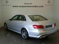 Usado Mercedes E220 Avantgarde 170 CV (125 kW) 2014 Plateado Berlina