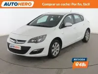Usado Opel Astra Selective 110 CV (80 kW) 2015 Blanco Berlina