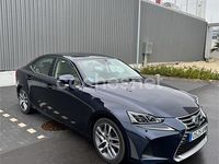 Usado Lexus IS300h Executive Line 223 CV (164 kW) 2018 Azul Berlina