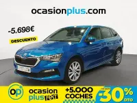 Usado Skoda 110 R Style 150 CV (110 kW) 2022 Azul Berlina