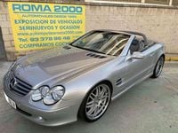 Usado Mercedes SL500 310 CV (228 kW) 2001 Gris / plata Descapotable