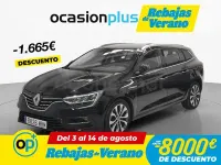 Usado Renault Mégane GrandTour Techno 140 CV (102 kW) 2022 Negro Familiar
