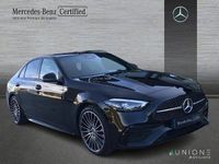 Usado Mercedes C200 AMG line 163 CV (119 kW) 2025 Negro