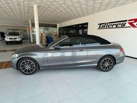 Usado Mercedes C220 170 CV (125 kW) 2017 Gris / plata Descapotable
