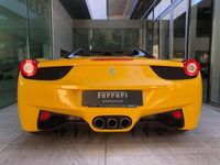 Usado Ferrari 458 570 CV (419 kW) 2012 Amarillo Descapotable