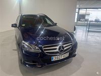 Usado Mercedes E220 Avantgarde 170 CV (125 kW) 2014 Azul Familiar