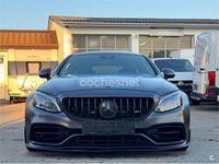 Usado Mercedes C63S AMG 510 CV (375 kW) 2019 Negro Coupe
