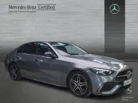 Usado Mercedes C220 AMG line 200 CV (147 kW) 2025 Gris selenita Berlina