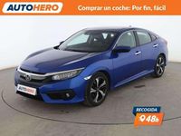 Usado Honda Civic Executive 182 CV (133 kW) 2017 Azul Berlina