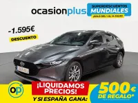Usado Mazda 3 122 CV (89 kW) 2019 Gris