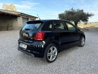 Usado VW Polo R-line 105 CV (77 kW) 2013 Negro Utilitario