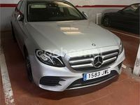 Usado Mercedes E220 194 CV (142 kW) 2017 Gris / plata Berlina