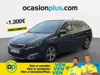 Usado Peugeot 308 SW Allure 120 CV (88 kW) 2017 Negro Familiar
