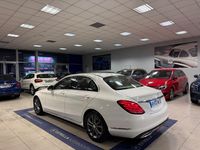 Usado Mercedes C220 Avantgarde 170 CV (125 kW) 2015 Blanco Berlina