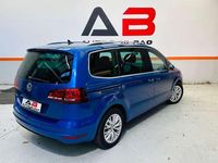 Usado VW Sharan Advance 150 CV (110 kW) 2018 Azul Monovolumen