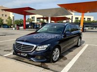 Usado Mercedes C220 Exclusive 170 CV (125 kW) 2016 Azul Familiar