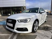 Usado Audi A3 S-Line 110 CV (80 kW) 2017 Blanco Berlina