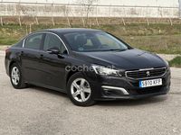 Usado Peugeot 508 Active 120 CV (88 kW) 2017 Negro Berlina