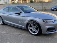 Usado Audi A5 S-Line 190 CV (139 kW) 2018 Gris / plata Coupe