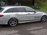 Usado Mercedes C220 170 CV (125 kW) 2018 Gris / plata Familiar