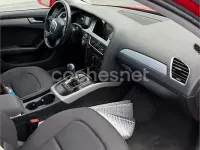 Usado Audi A4 143 CV (105 kW) 2009 Rojo Berlina