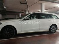 Usado Mercedes E200 Avantgarde 136 CV (100 kW) 2015 Blanco Familiar