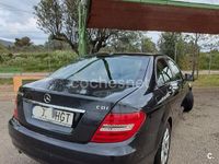 Usado Mercedes C220 Elegance 170 CV (125 kW) 2011 Negro Berlina