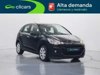 Usado Citroën C3 PureTech 82 CV (60 kW) 2015 Negro Utilitario