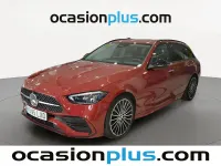 Usado Mercedes C220 AMG 200 CV (147 kW) 2022 Rojo Familiar