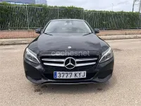 Usado Mercedes C200 136 CV (100 kW) 2015 Negro Berlina