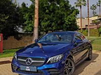 Usado Mercedes C220 170 CV (125 kW) 2018 Azul Coupe