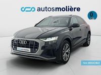 Usado Audi Q8 S-Line 381 CV (280 kW) 2021 Negro SUV