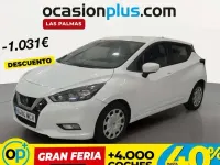 Usado Nissan Micra Acenta 92 CV (67 kW) 2022 Rojo Utilitario