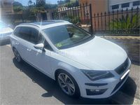 Usado Seat Leon ST FR 184 CV (135 kW) 2015 Blanco Familiar