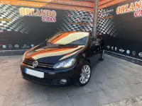 Usado VW Golf Cabriolet Advance 125 CV (91 kW) 2015 Negro Descapotable