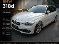 Usado BMW 318 150 CV (110 kW) 2019 Blanco Familiar