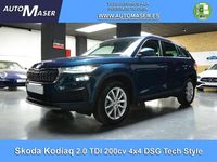 Usado Skoda Kodiaq Style 200 CV (147 kW) 2022 Azul SUV