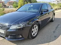 Usado Audi A4 136 CV (100 kW) 2010 Negro Berlina