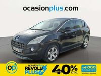 Usado Peugeot 3008 Premium 156 CV (114 kW) 2010 Negro Familiar