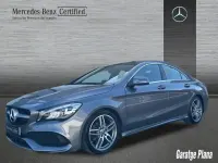 Usado Mercedes CLA200 136 CV (100 kW) 2018 Gris montaña Coupe