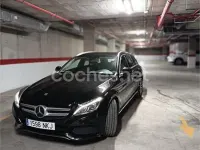 Usado Mercedes C350e 279 CV (205 kW) 2015 Negro Familiar