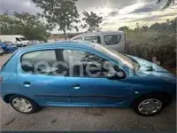 Begagnad Peugeot 206 75 HK (55 kW) 2001 Blå Sedan